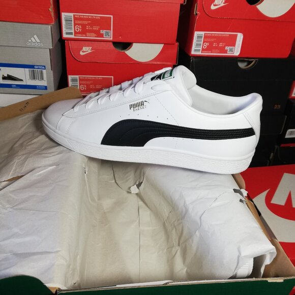 PUMA CLASSIC XXI WHITE/BLACK MEN'S US SIZE 12 BRAND NEW IN BOX - Picture 2 of 11